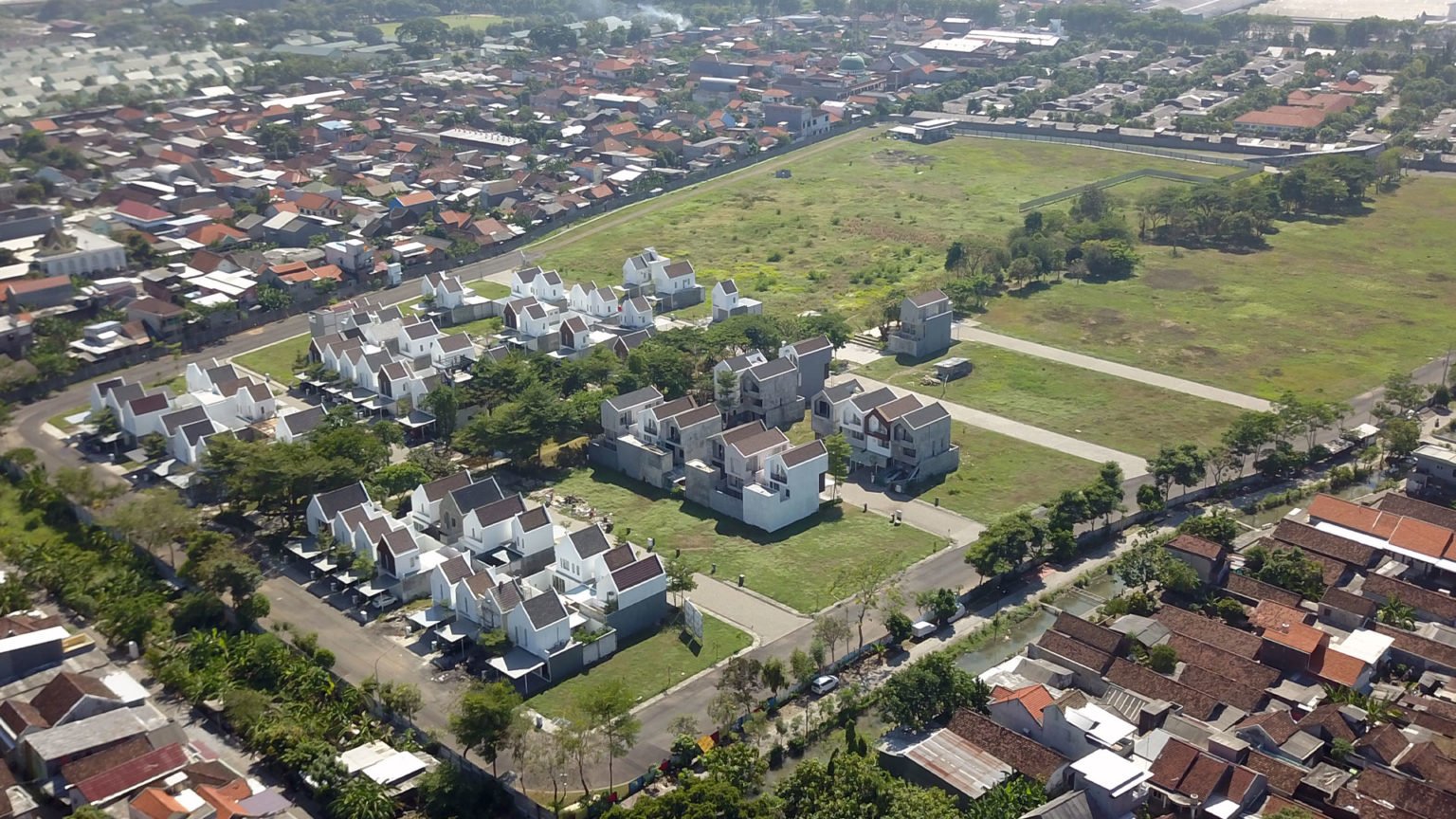 The JIVANA Homes Aerial Drone View